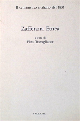 Zafferana Etnea. Il censimento siciliano del 1831.